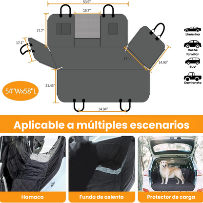 Funda Protector Sillas Asiento De Carro Para Mascotas Perros