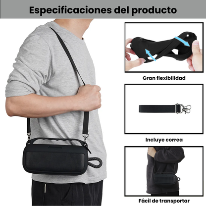 Silicona Bose Soundlink Plus Funda Y Correa Para Transportar