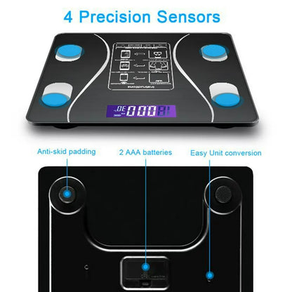 Bascula Inteligente Bluetooth Pesa Balanza Digital Con App