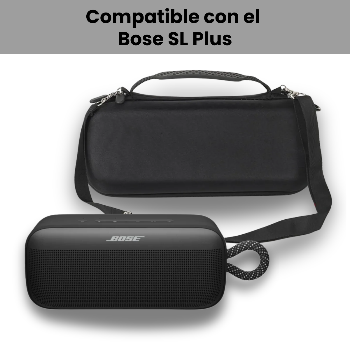 Estuche Bose Soundlink Plus Funda Y Correa Para Transportar