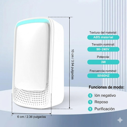 Purificador De Aire Eliminador De Olores Moderno Caja Arena