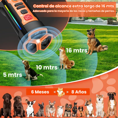 Entrenador Y Ahuyentador Ultrasónico Dispositivo De Perros