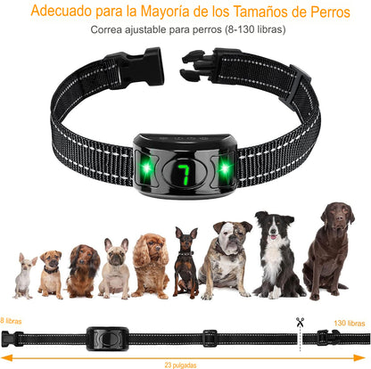 Collar Anti Ladridos De Entrenamiento para Perros