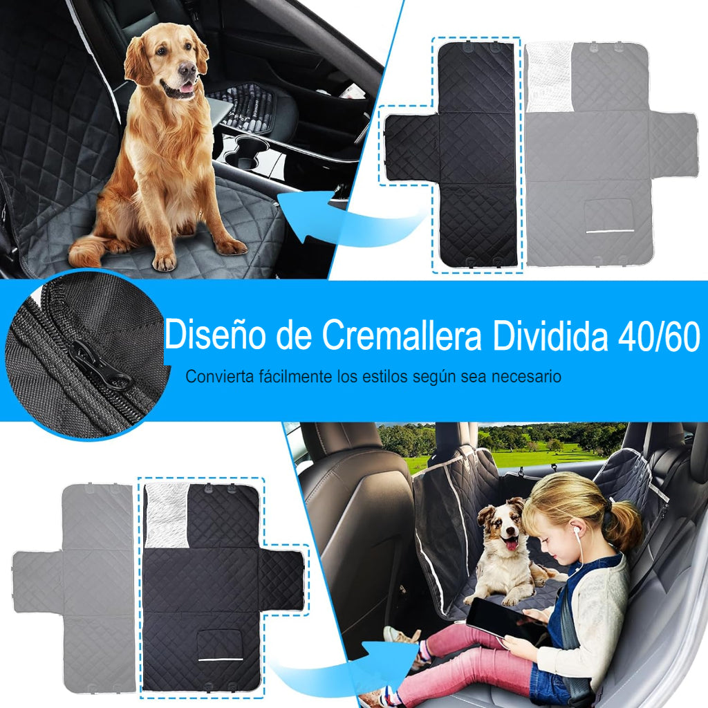 Funda Forro Asiento Carro Protector Silla Auto Mascota Perro