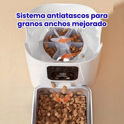 Comedero Alimentador Dispensador Wifi Automático Mascotas