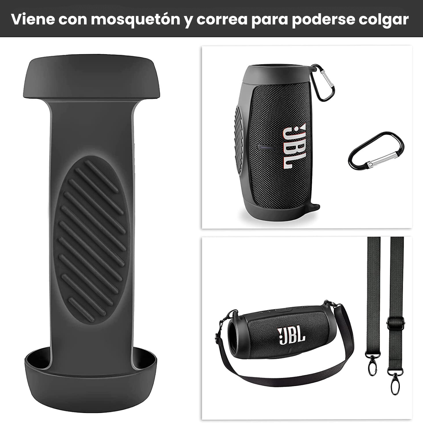 Silicona JBL Charge 5 Protectora Para Colgar