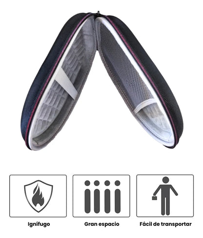 Estuche Rígido Para Auriculares Funda Transporte Audifonos