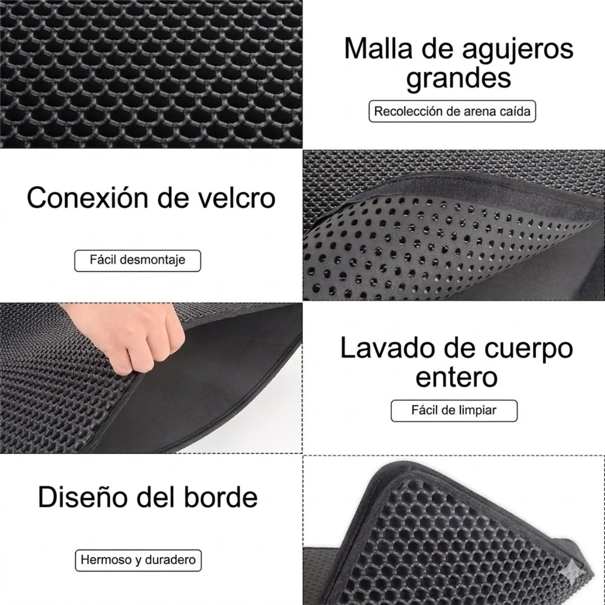 Tapete De Arenero Para Cajas Automaticas Sanitarias Mascotas