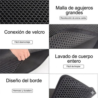 Tapete De Arenero Para Cajas Automaticas Sanitarias Mascotas