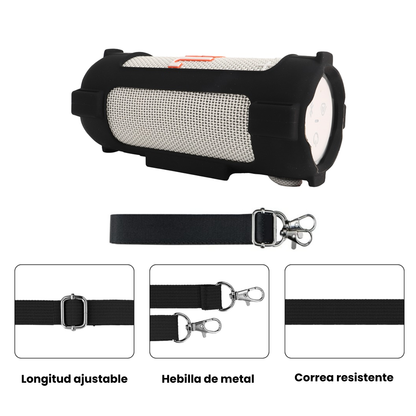 Silicona Protectora JBL Grip Funda A La Medida Con Correa