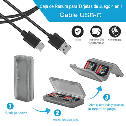 Kit Estuche Nintendo Switch Oled