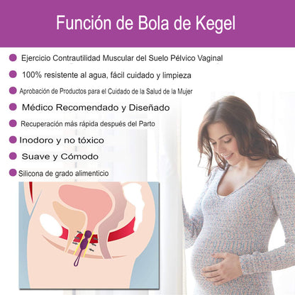 Kit Pesas Kegel con Pesos Graduales