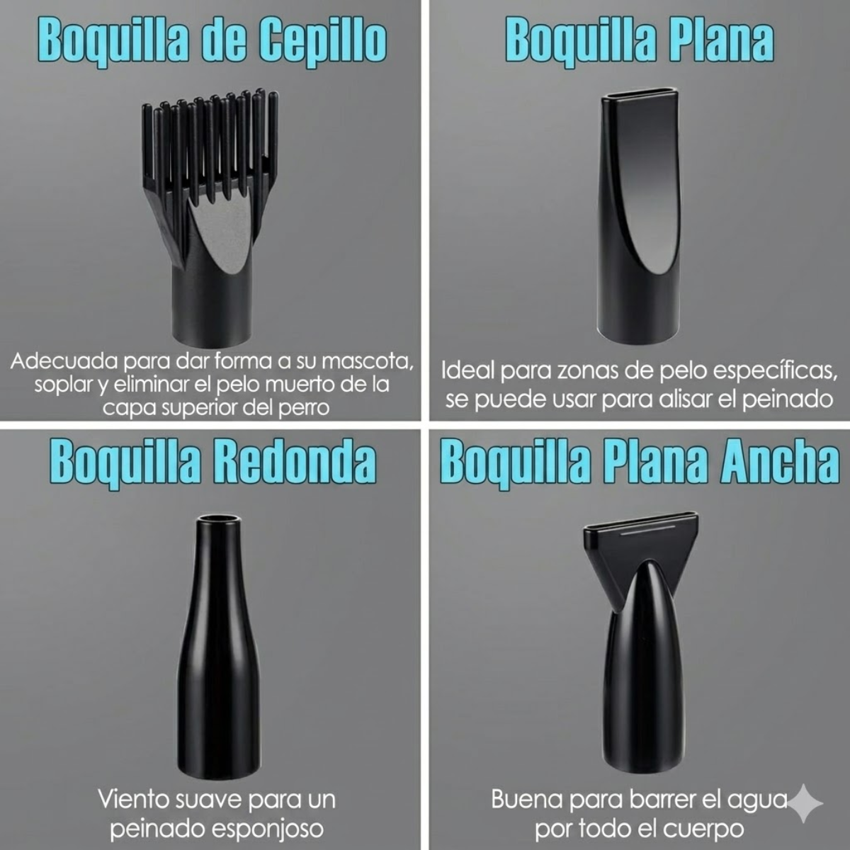 Secador De Pelo Multiusos Profesional Para Mascotas Potente