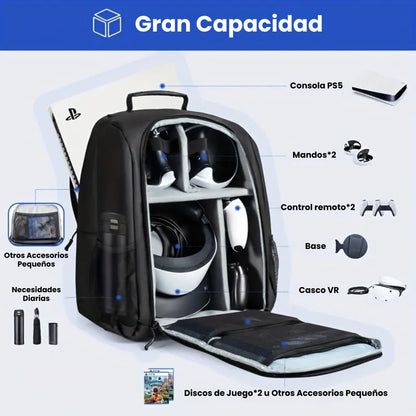 Morral Maleta Para Playstation 5 Organizador De Accesorios
