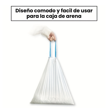 Rollos De Bolsas Para Caja Arenero Automatico Gatos Mascotas