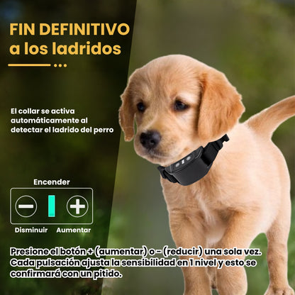 Collar Anti Ladridos Inteligente De Entrenamiento para Perros