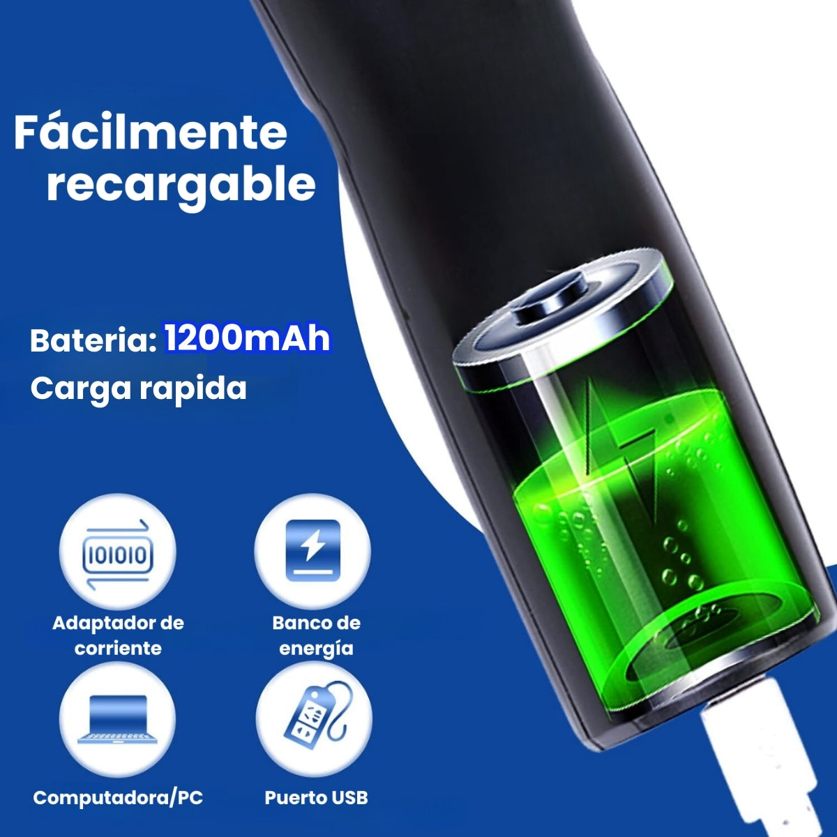 Corta Uñas y Pulidor Eléctrico Para Mascotas