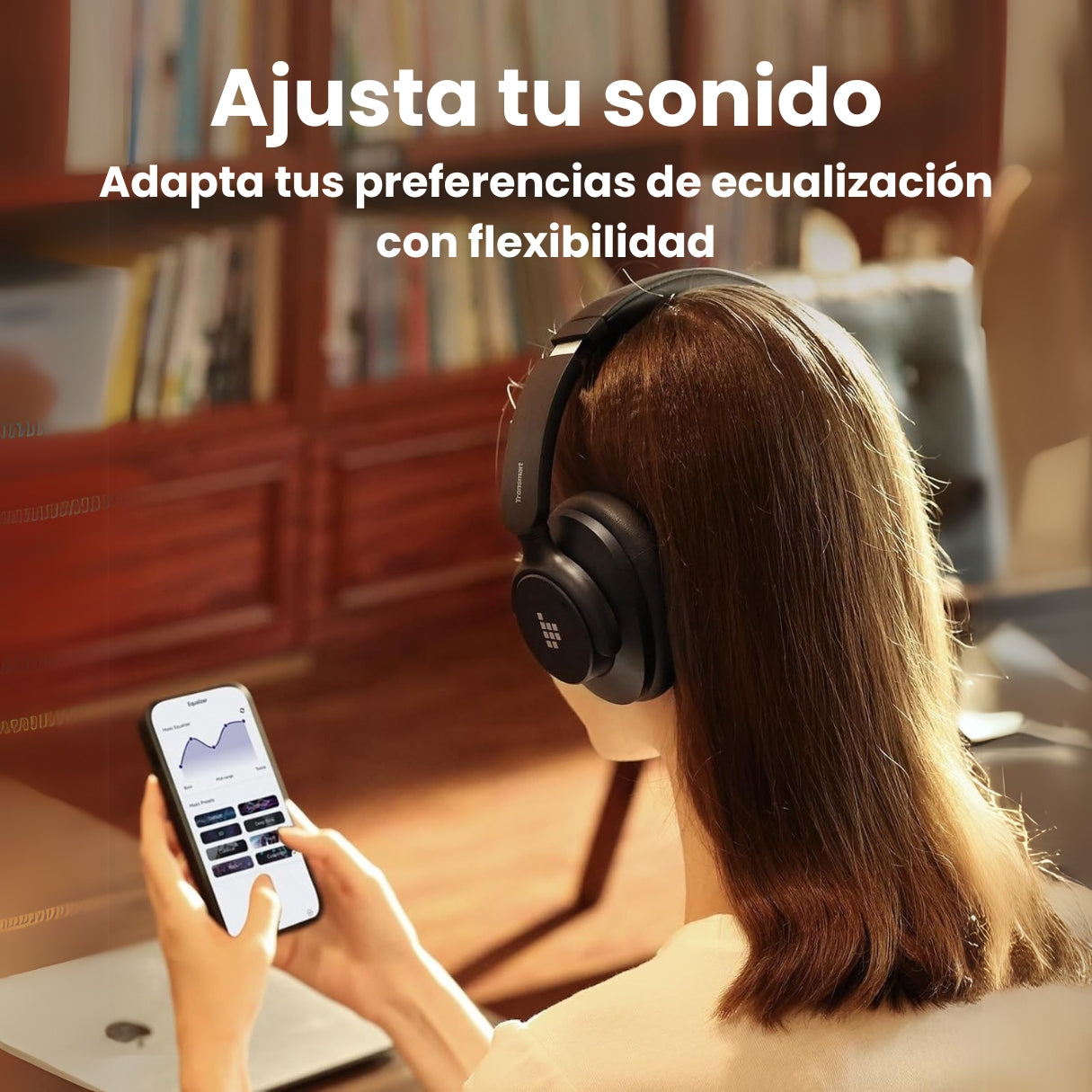 Tronsmart Sounfii Q20s Hi-res Auricular ANC Inalámbrico Bluetooth