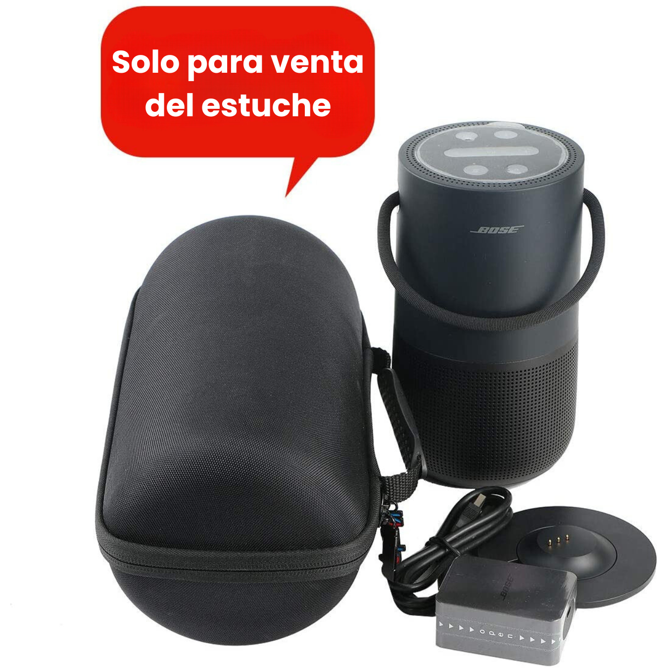 Bose Home Speaker Estuche Rigido Interior Abollonado