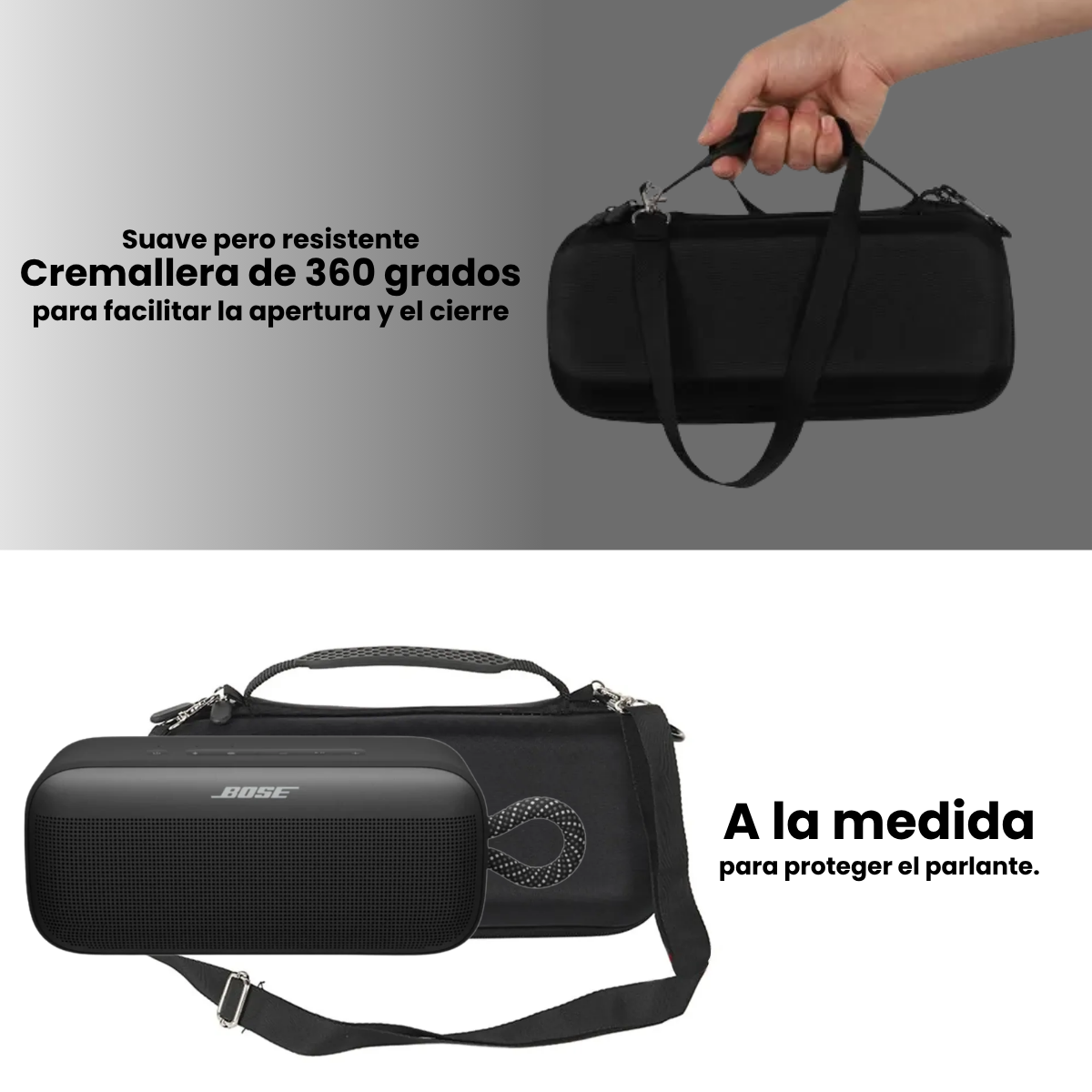 Estuche Bose Soundlink Plus Funda Y Correa Para Transportar