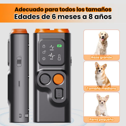 Dispositivo Ultrasónico Ahuyentador Y Entrenador De Perros