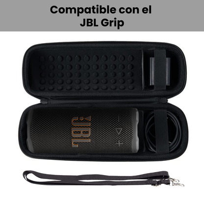 Estuche Rigido Jbl Grip Protector A La Medida Con Correa