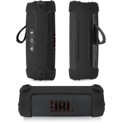 Silicona Jbl Flip 7 Funda Para Poder Colgar Y Transportar Negro