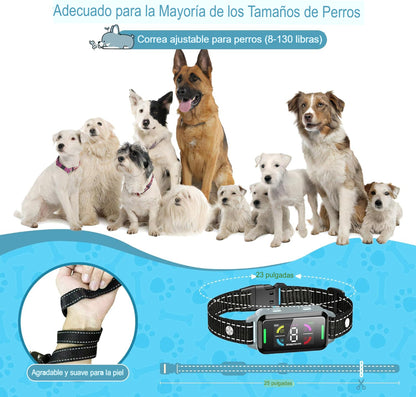 Collar Anti Ladridos De Entrenamiento para Perros