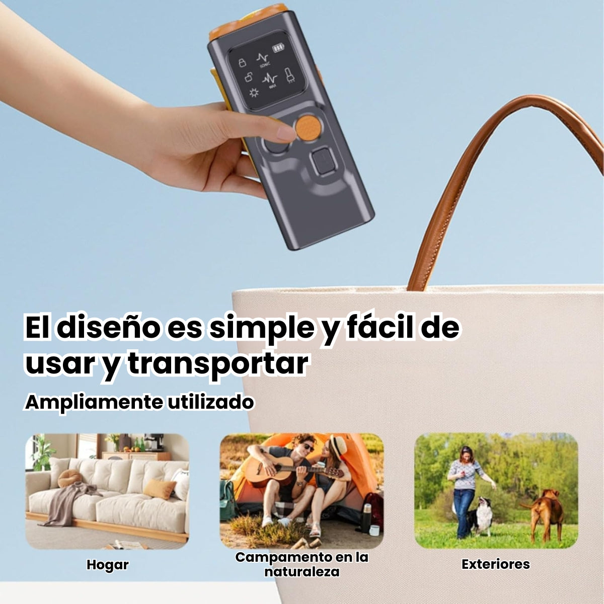 Dispositivo Ultrasónico Ahuyentador Y Entrenador De Perros