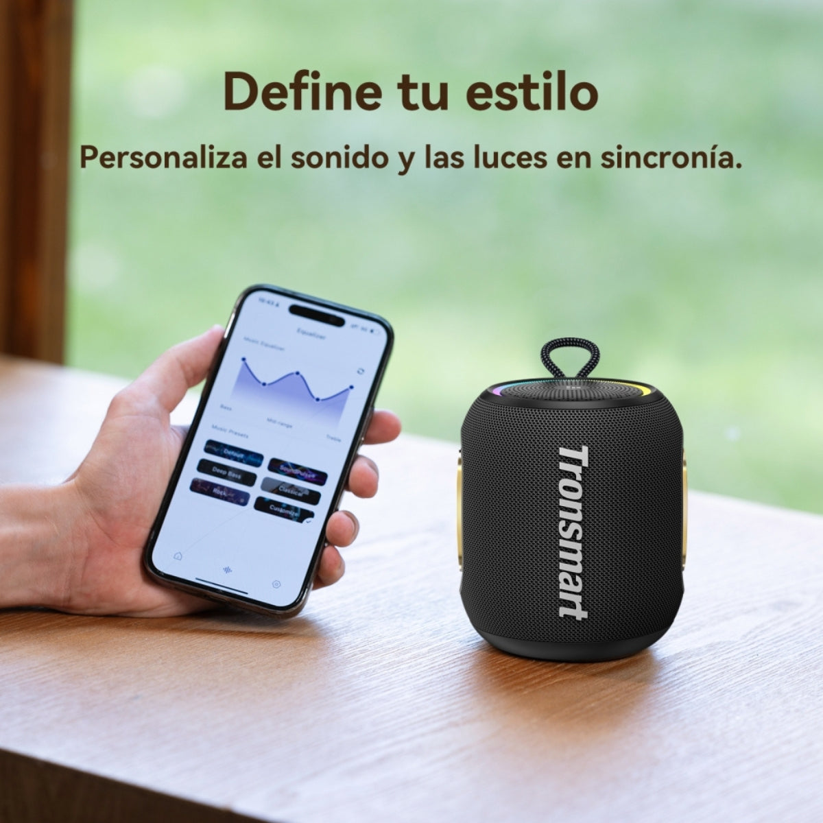 Parlante Tronsmart T8 Altavos Bluetooth Portátil 40w Gris