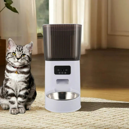 Comedero Alimentador Dispensador Automático Comida Mascotas