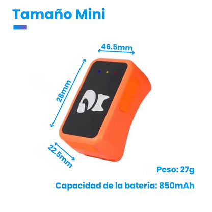 Collar Rastreador Gps Para Mascotas Integrado Perros Y Gatos