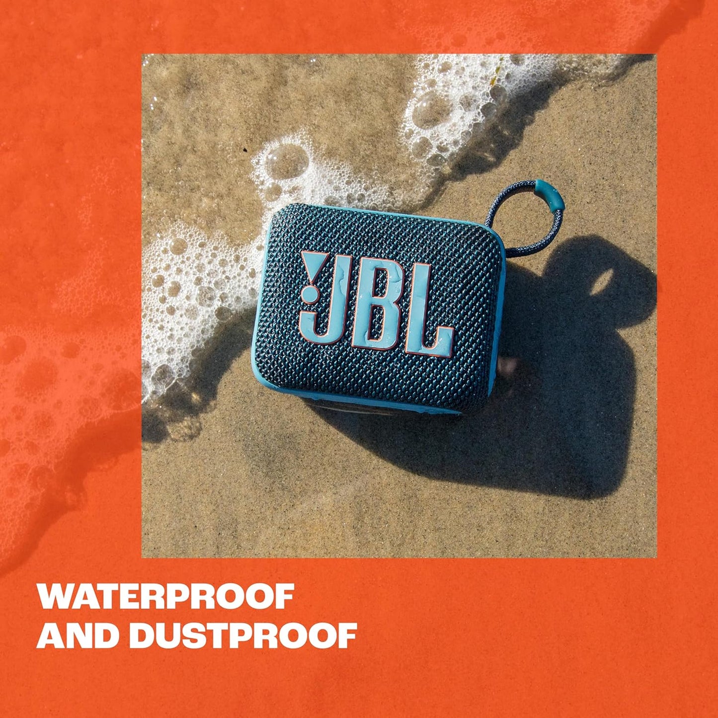 JBL Go 4 Altavoz Portátil Bluetooth Impermeable Negro