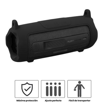 Silicona Jbl Flip 7 Funda Protectora Colgar Y Transportar