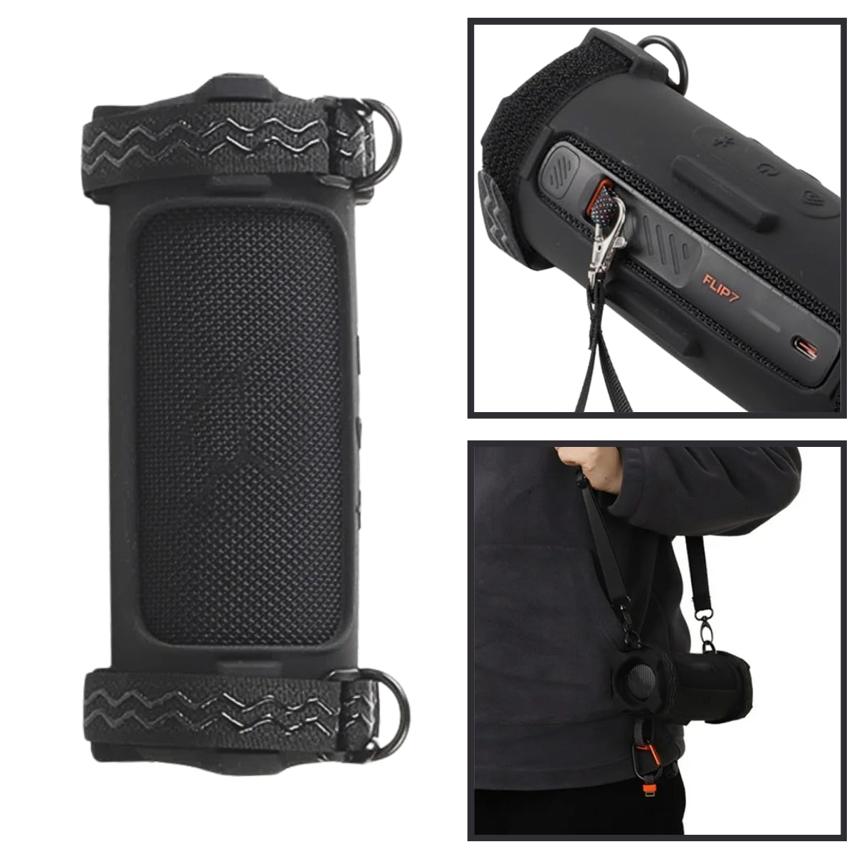 JBL Flip 7 Silicona con Correa