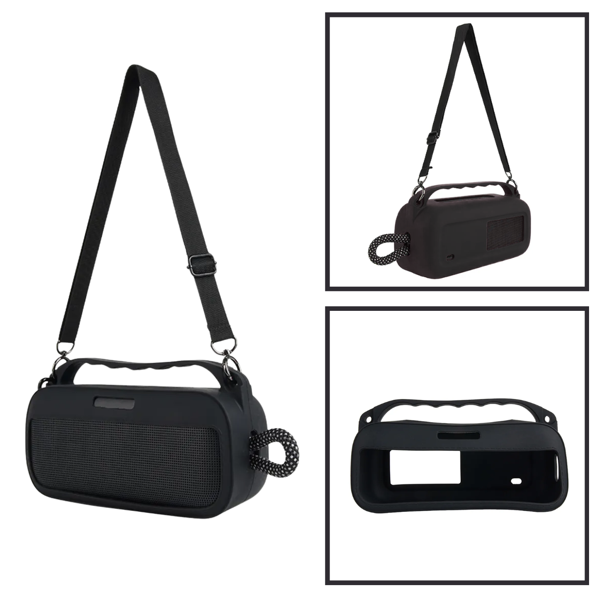 Silicona Bose Soundlink Plus Funda Y Correa Para Transportar