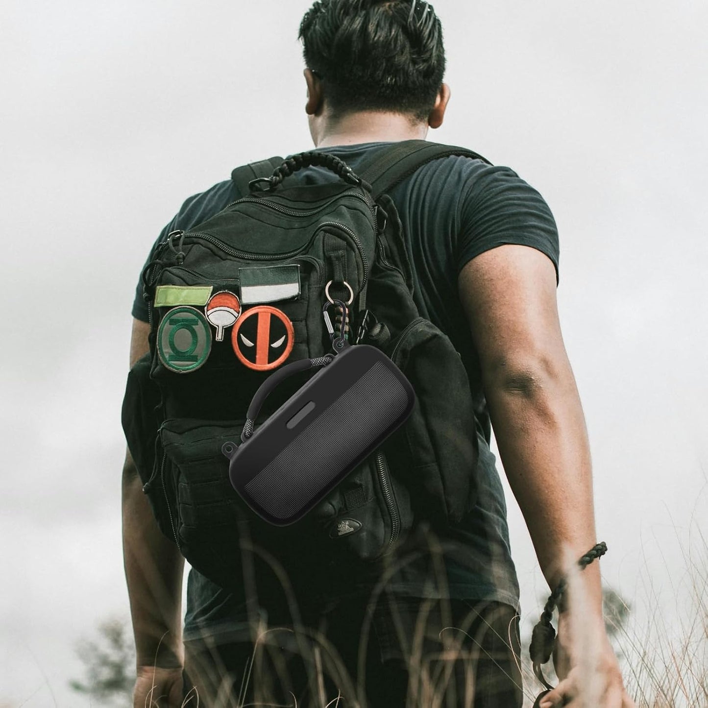 Bose Soundlink Max Funda Silicona Y Correa Para Transportar