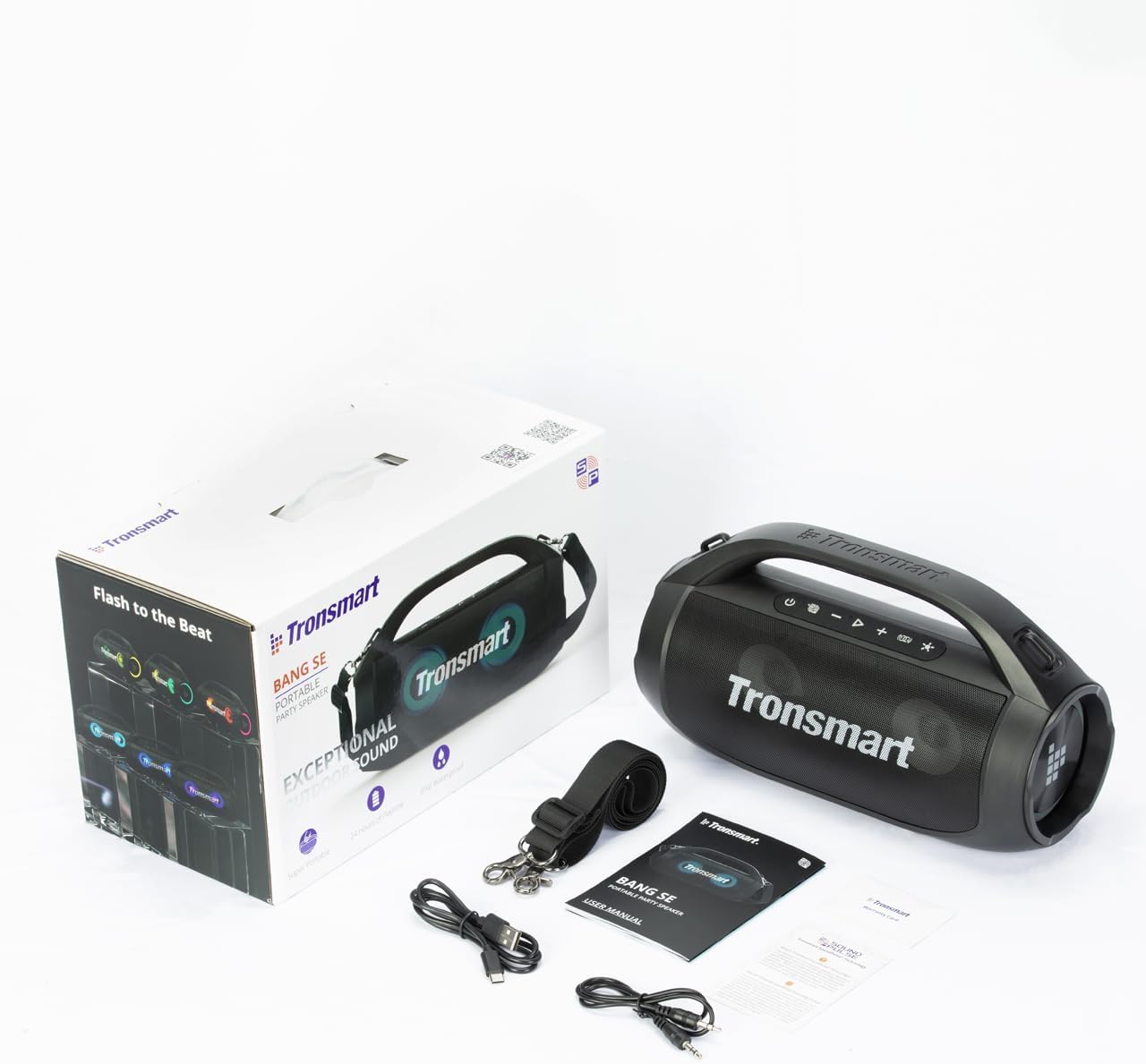 Tronsmart Bang Se Parlante Bluetooth Portatil Ipx6 Led