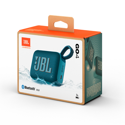 JBL Go 4 Altavoz Portátil Bluetooth Impermeable Negro