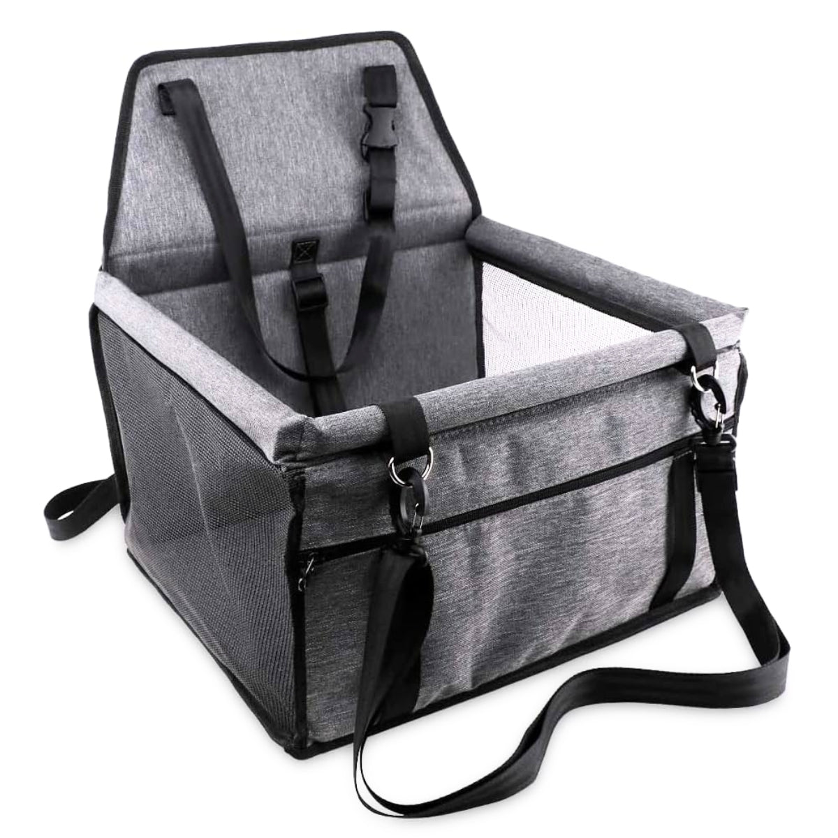 Asiento Plegable De Carro Para Mascotas Perros Y Gatos