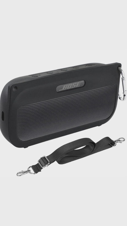 Bose Soundlink Flex Funda Silicona Y Correa Para Transportar