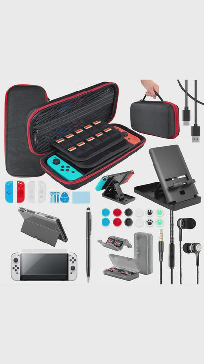 Kit Estuche Nintendo Switch Oled